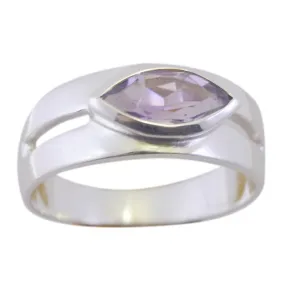 Riyo Classy Gems Amethyst Sterling Silver Rings Gift Thanks Giving