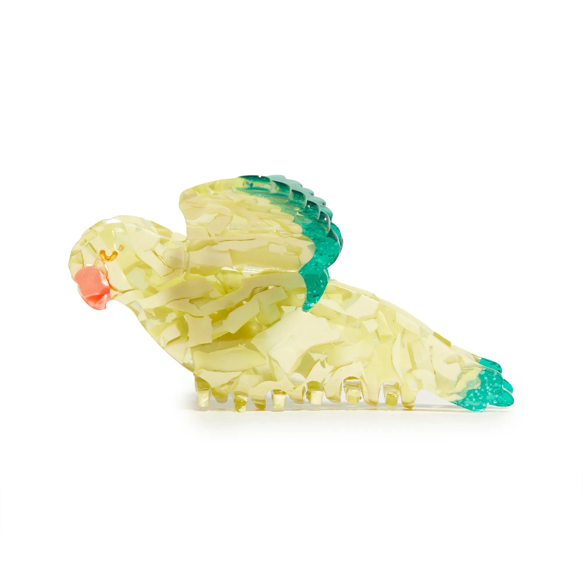 SAGE PARAKEET CLAW CLIP