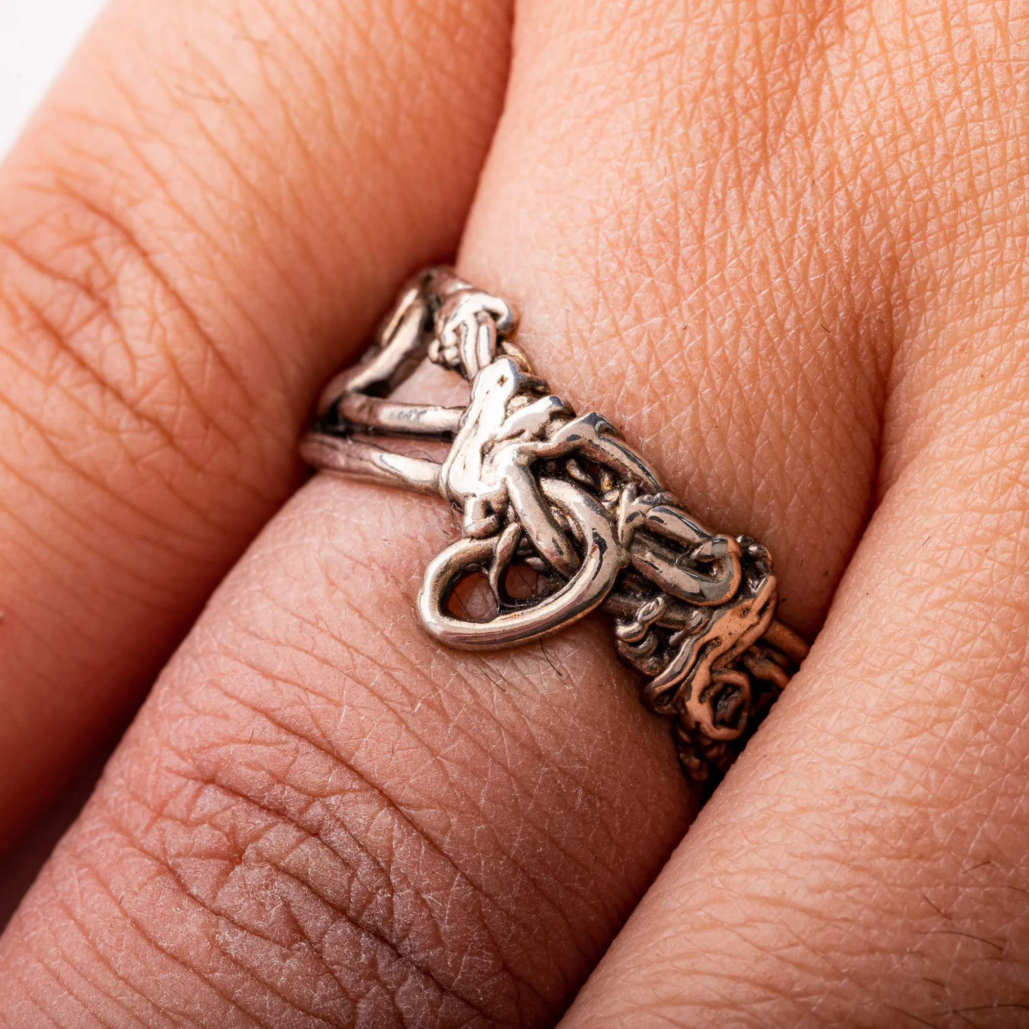 Silver Tangle Ring