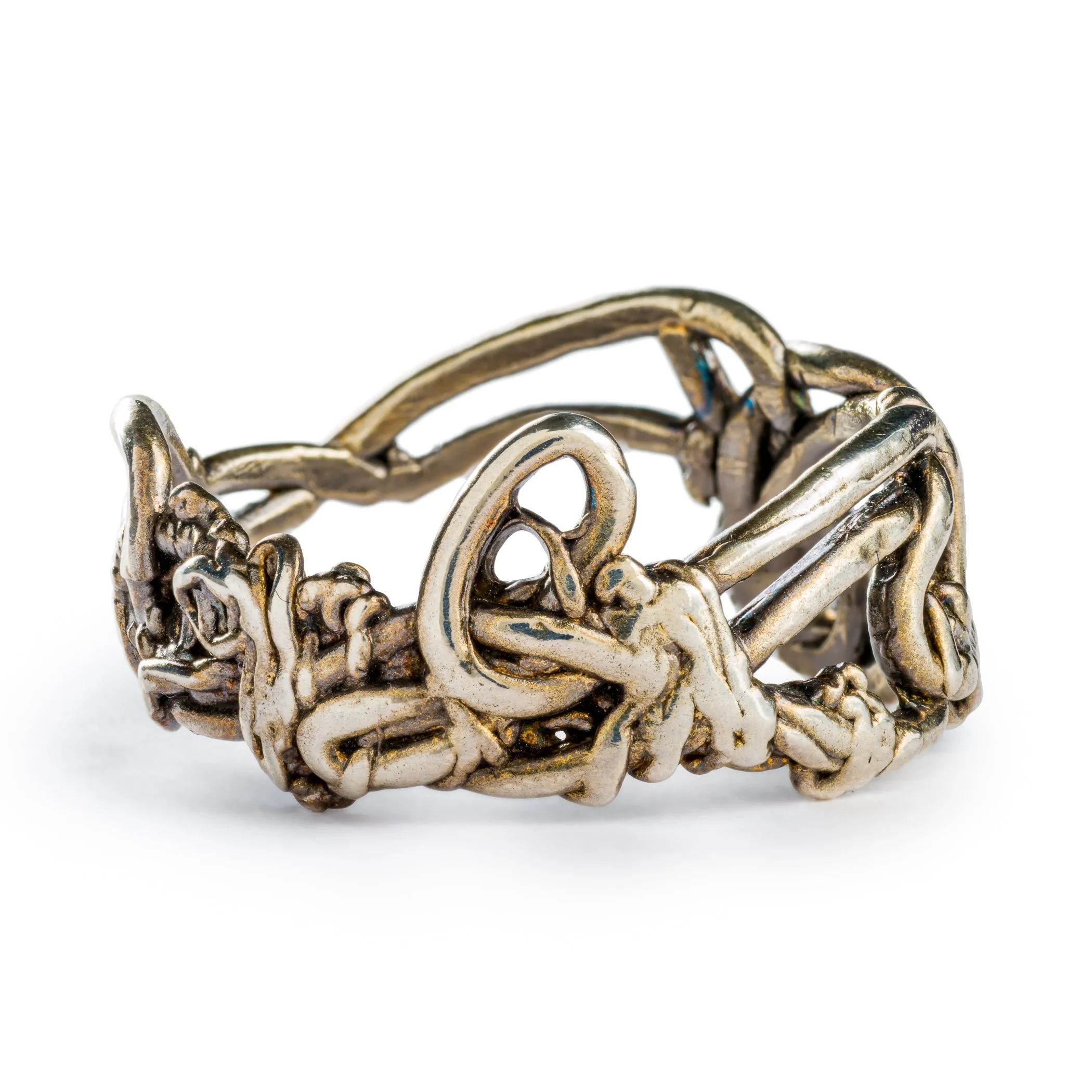 Silver Tangle Ring