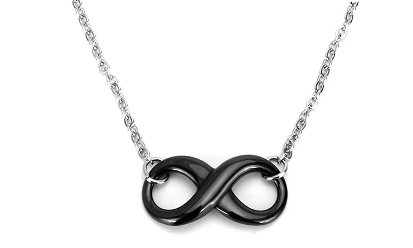 Simple Style Ceramic Infinity Pendant Necklaces