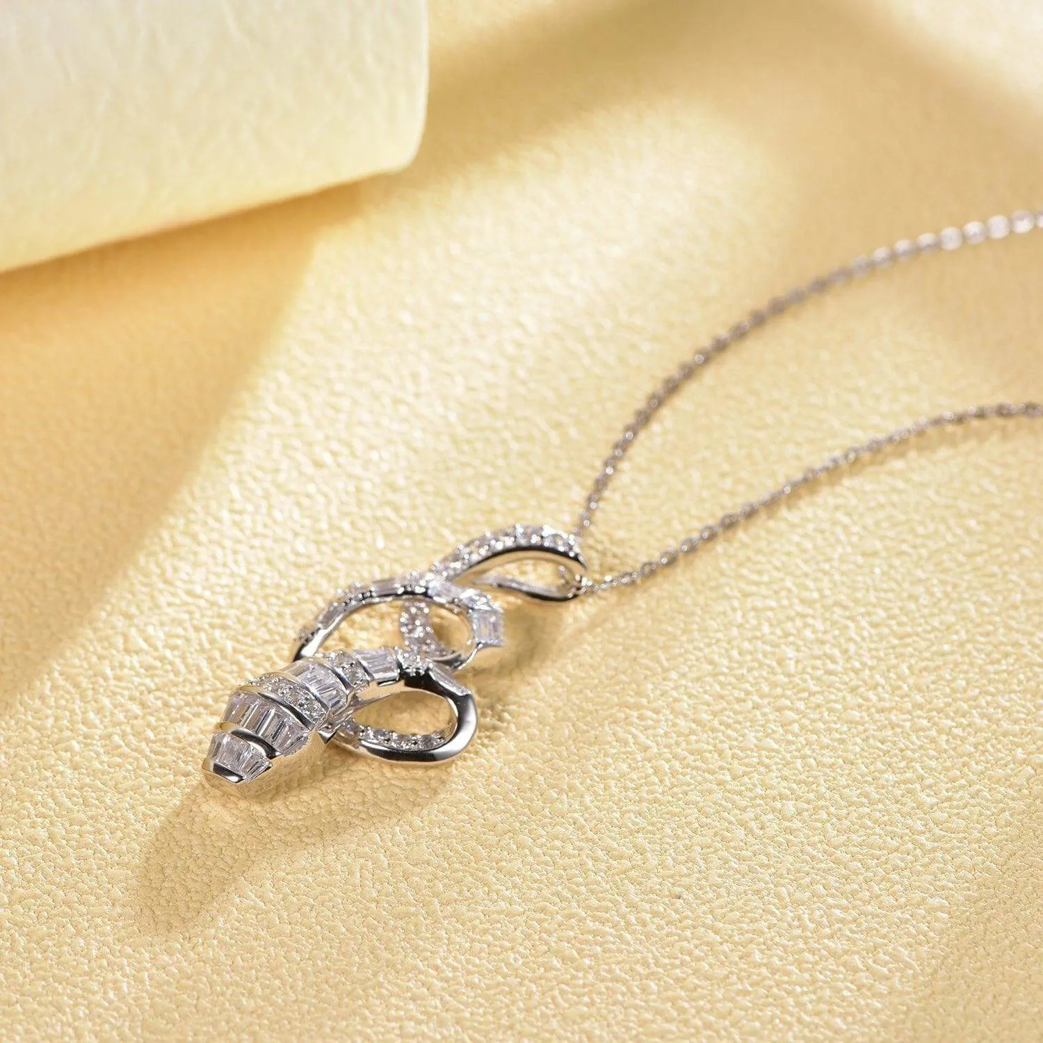 Snake Pendant Fit Charm 925 Sterling Silver