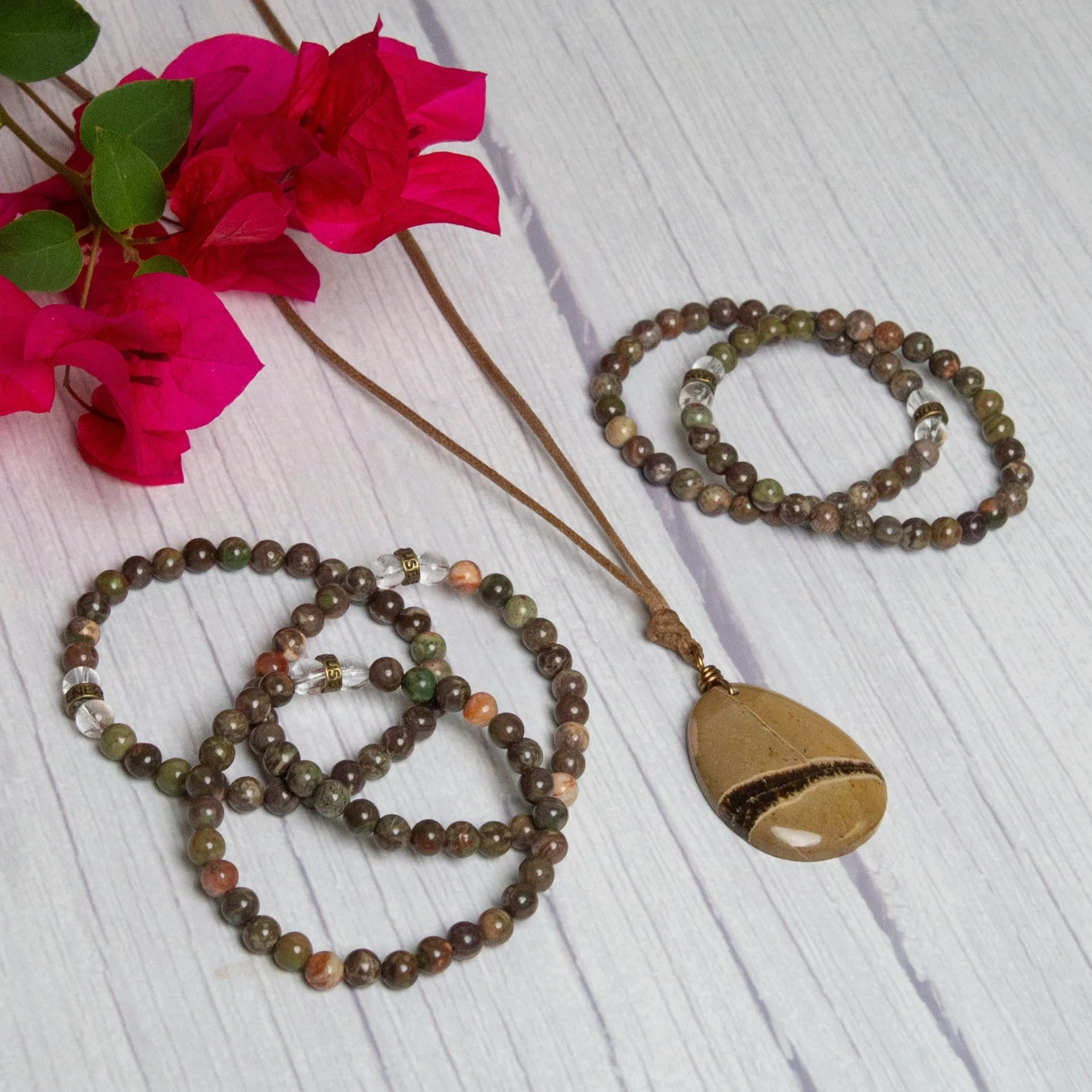 Snakeskin Jasper Bracelet