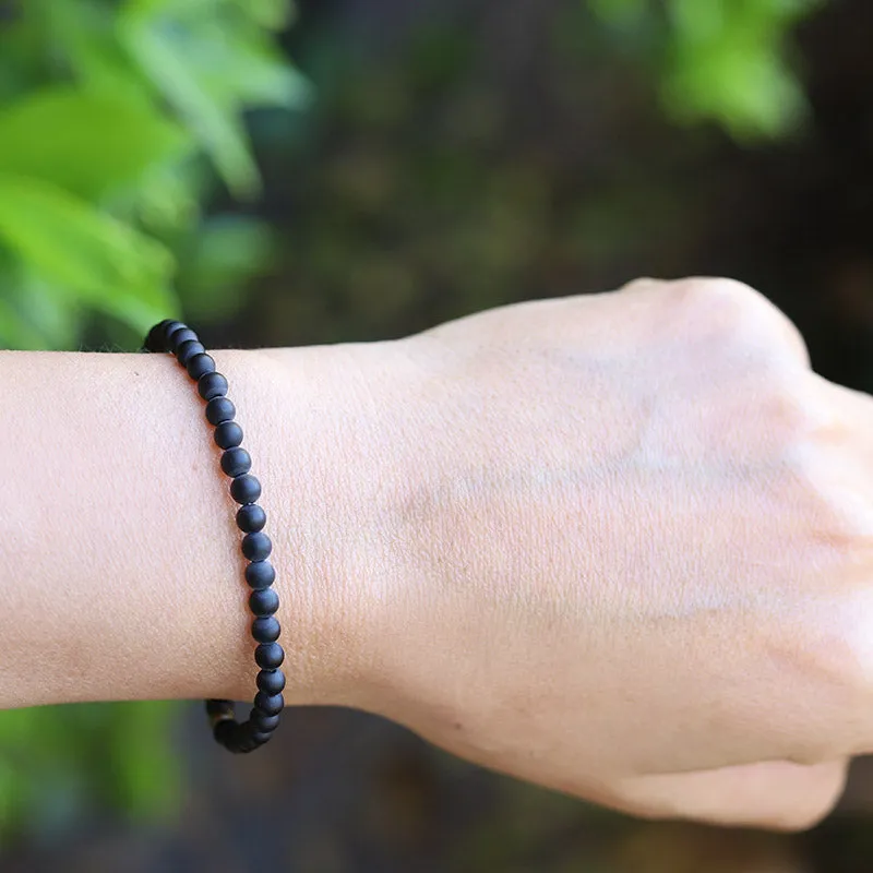 Soothing Matte Onyx Bracelet