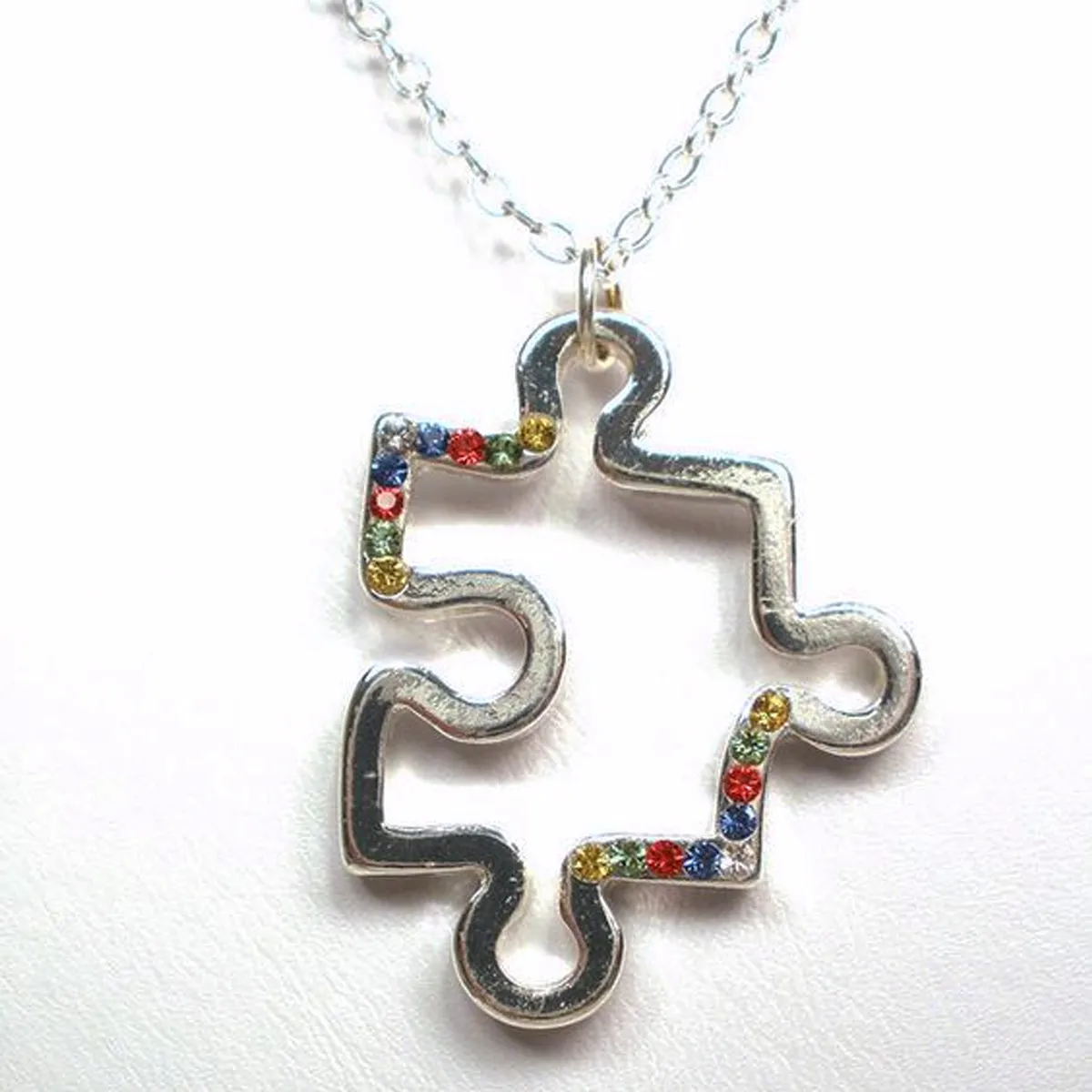 Swarovski Crystal Puzzle Pendant