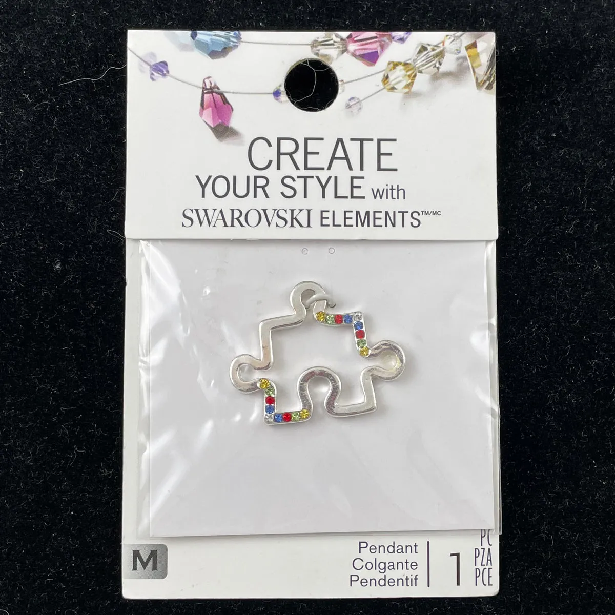 Swarovski Crystal Puzzle Pendant