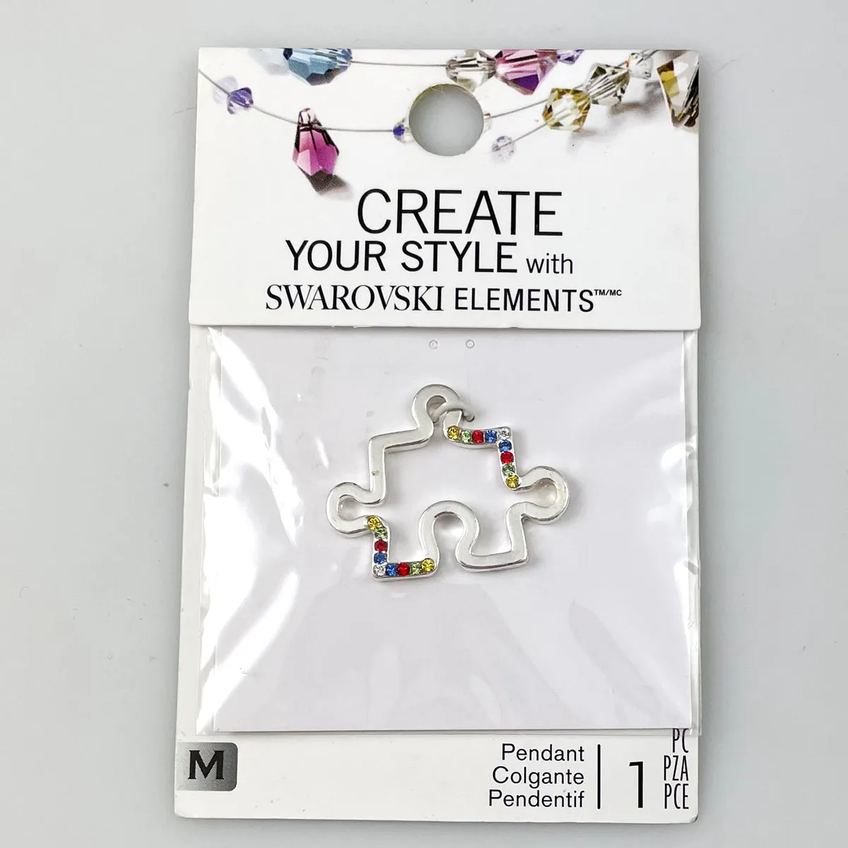 Swarovski Crystal Puzzle Pendant