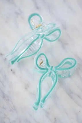 The Lacy Clip in Mint