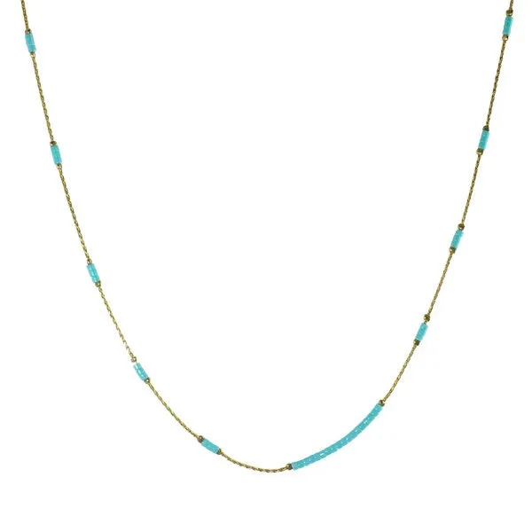 TURQUOISE STATION NECKLACE