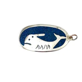 Whale Pendant Mexican Alpaca