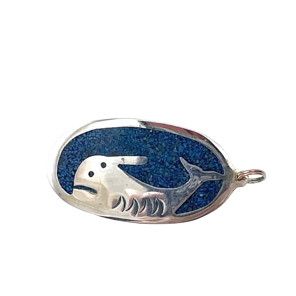 Whale Pendant Mexican Alpaca