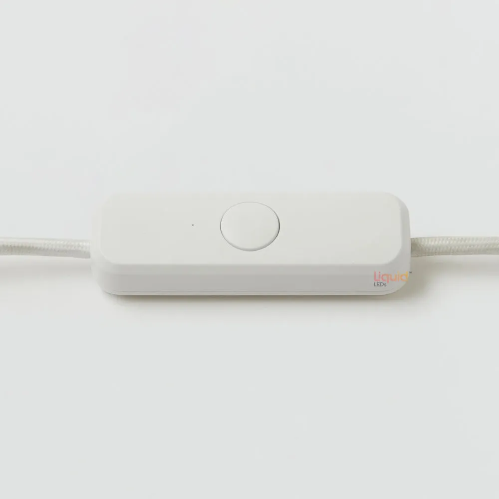 White Plug-In Pendant