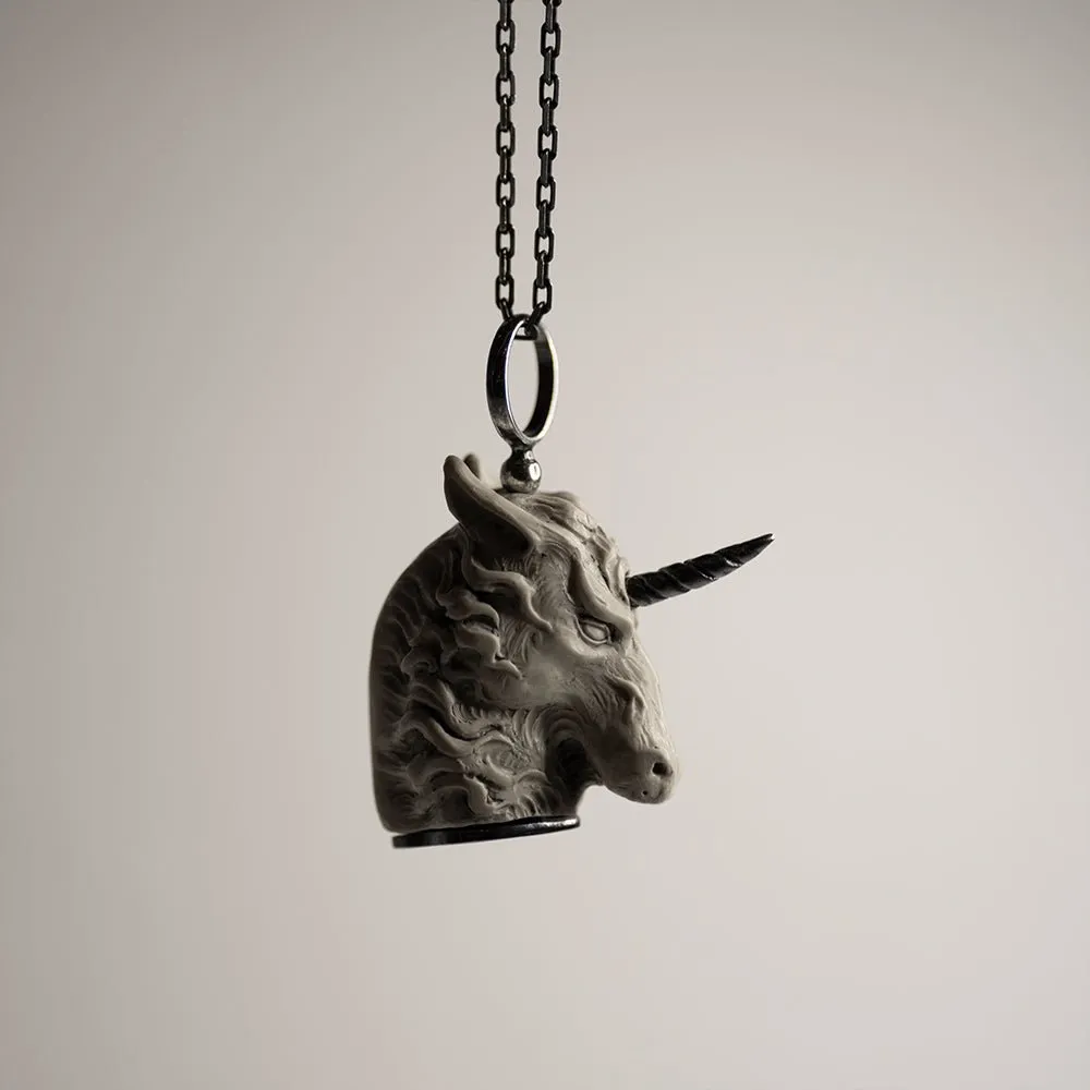 White Unicorn pendant